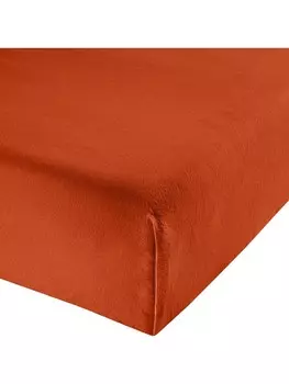 Простыня Erwin Mller Bettlaken Garmisch, цвет terra