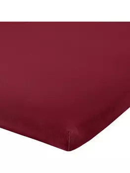 Простыня Erwin Mller Topper Murnau, цвет weinrot