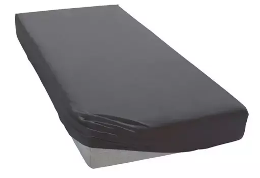 Простыня Estella "Крученый трикотаж 6900 из хлопка с эластаном, высота матраса до 35 см", прочная, терморегулирующая, простынь, простынь на подкладке 180-200х200-220 см, 1 шт., цвет schiefer