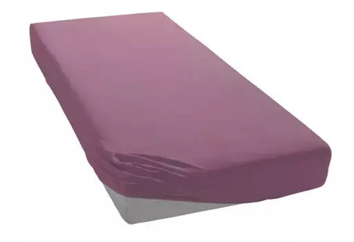 Простыня Estella "простыня из тонкого трикотажа", эластичная по всему периметру 100х200 см, 1 шт., цвет aubergine