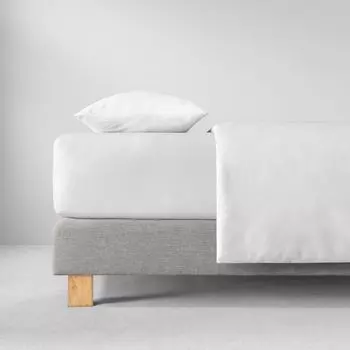 Простыня Estella трикотажная стрейч цвет белый размер 150х200 см