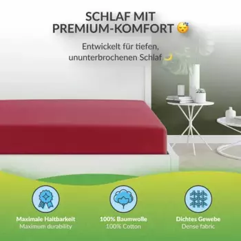 Простыня Etrea Himmlische Qualitt, красный