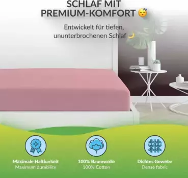 Простыня Etrea Himmlische Qualitt, розовый