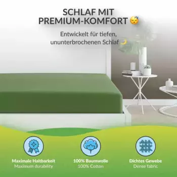 Простыня Etrea Himmlische Qualitt, зеленый