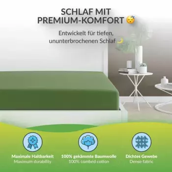 Простыня Etrea Himmlische Qualitt, зеленый