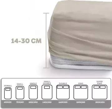 Простыня Eve Textile GmbH, бежевый