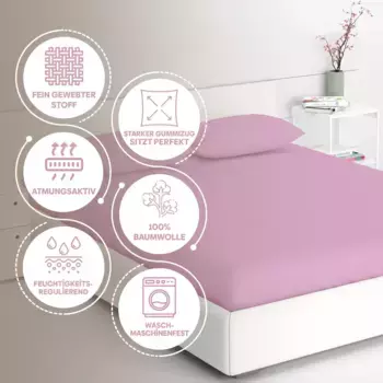 Простыня Eve Textile GmbH, розовый