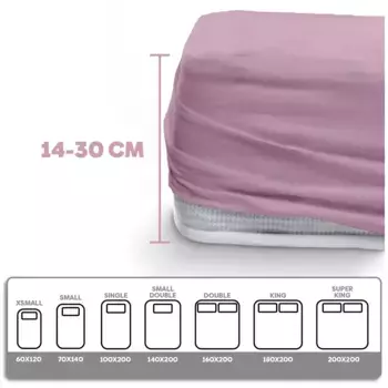 Простыня Eve Textile GmbH, розовый