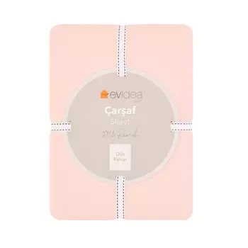 Простыня Evidea Soft King Size с прямыми краями - Розовый - 260x280 см