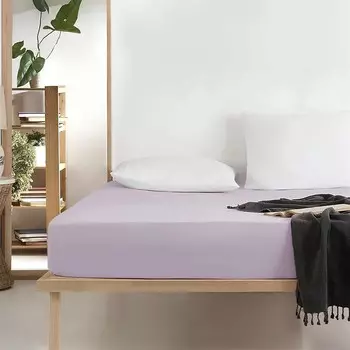 Простыня Evidea Soft одинарная - Светло-серый - 120x200 см