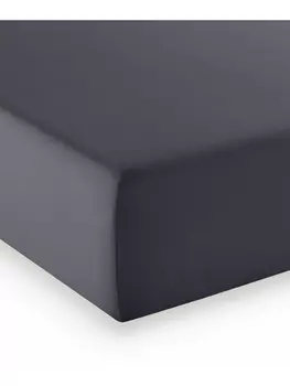 Простыня Fleuresse Comfort, антрацит