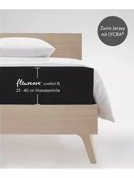 Простыня Fleuresse Comfort XL, черный