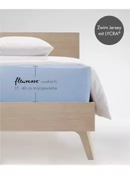 Простыня Fleuresse Comfort XL, цвет bleu