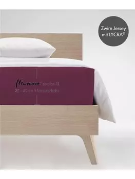 Простыня Fleuresse Comfort XL, цвет himbeere