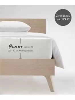 Простыня Fleuresse Comfort XL, цвет naturwei