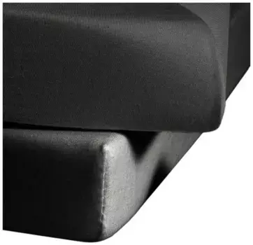 Простыня Fleuresse "Jenny C" из тонкониточного трикотажа Mako, для матрасов высотой до 18 см 90-100х220 см, 1 шт., цвет anthrazit