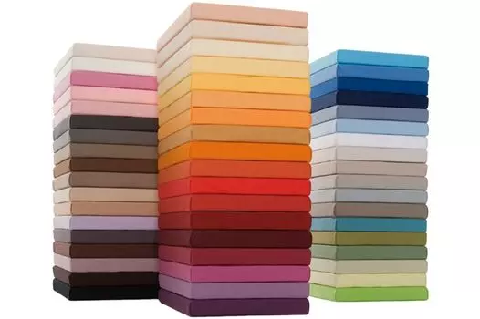 Простыня Formesse Bella Donna Jersey, размер 90х190-100х220, цвет 0091 светло-желтый