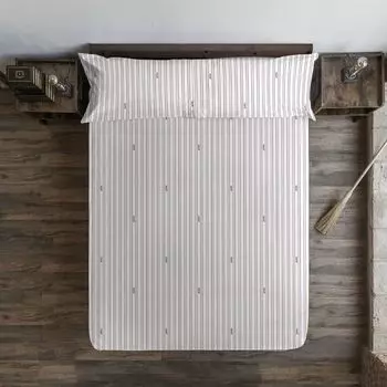 Простыня Гарри Поттер белая бордовая 160 х 200 см Harry Potter Shop