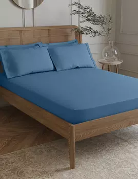 Простыня глубокого кроя из египетского хлопка плотностью 230 нитей Marks & Spencer