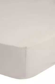 Простыня Good Morning 90х200 см - 100% хлопок - светлый песочный Muller Textil