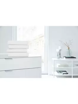 Простыня Hahn Haustextilien, белый