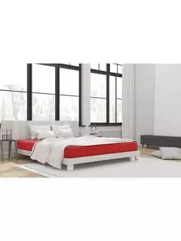 Простыня Hahn Haustextilien, красный