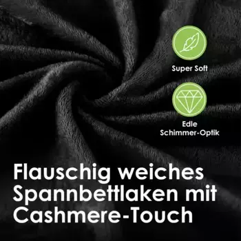 Простыня Heimtexland, черный