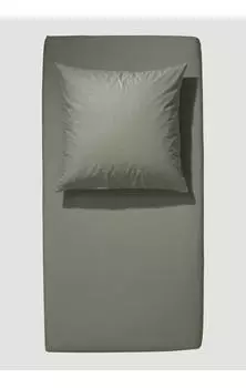 Простыня Hessnatur Satin, цвет seegras