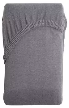 Простыня Homlando CLAIRE, 90x15x200 см, серый