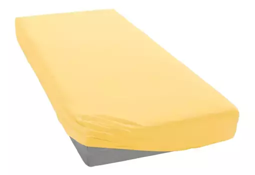 Простыня Irisette "Юпитер 8", хлопок, для матрасов высотой до 23 см, простынь плоская, простынь на подгонке 90-100х200-220 см, 1 шт., цвет honigfarben