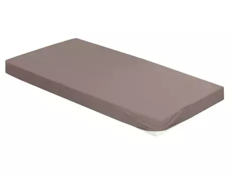 Простыня Irisette "Меркур 6", пушистая и мягкая 100х200 см, 1 шт., цвет stein