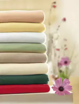 Простыня Irisette "MERKUR", согревающая тонкая фланель из чистого хлопка 100х200 см, 1 шт., цвет mineral