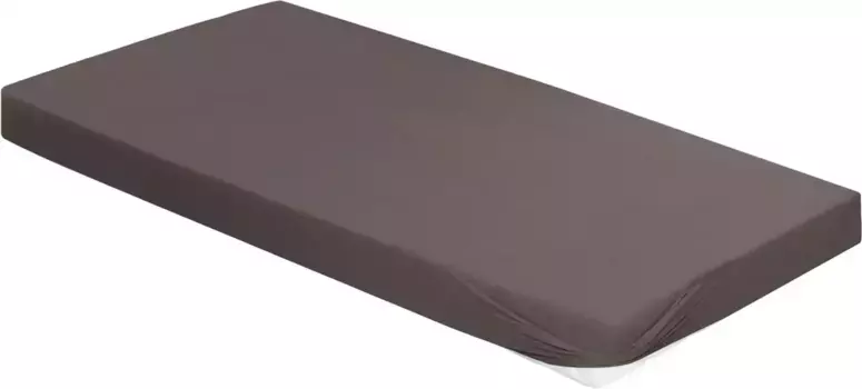 Простыня Irisette "MERKUR", согревающая тонкая фланель из чистого хлопка 100х200 см, 1 шт., цвет graphit