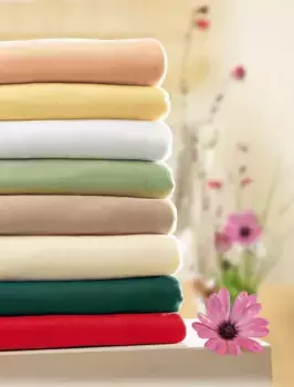 Простыня Irisette "MERKUR", согревающая тонкая фланель из чистого хлопка 100х200 см, 1 шт., цвет natur
