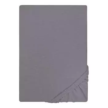 Простыня из джерси 0077155 Biberna, серый