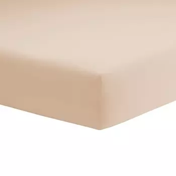 Простыня из джерси без глажки Mak - Mak Daunex, галька, Piazza e Mezza