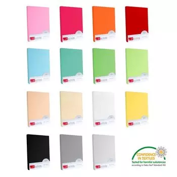 Простыня из джерси. Простыня из 100% хлопка. 15 цветов, размер: 160см х 200см, цвет: коричневый Mixibaby