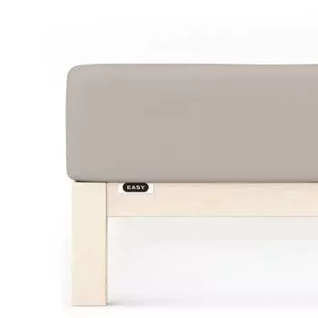 Простыня из джерси Schlafgut, серебряный