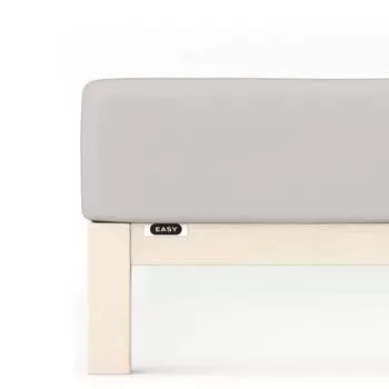 Простыня из джерси Schlafgut, серый