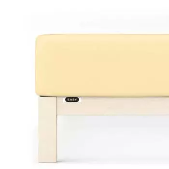 Простыня из джерси Schlafgut, желтый