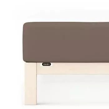 Простыня из джерси Schlafgut, желтый