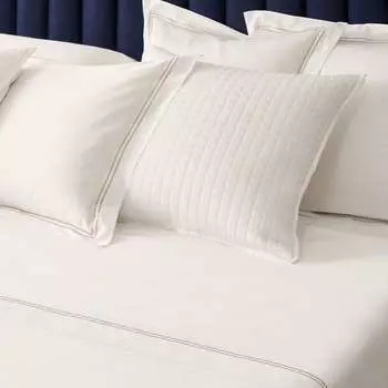 Простыня из египетского хлопка плотностью 300 нитей Chamonix. Bassols, бежевый