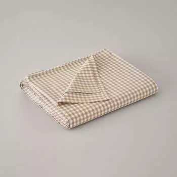 Простыня из хлопка плотностью 200 нитей Aran Bassols, бежевый