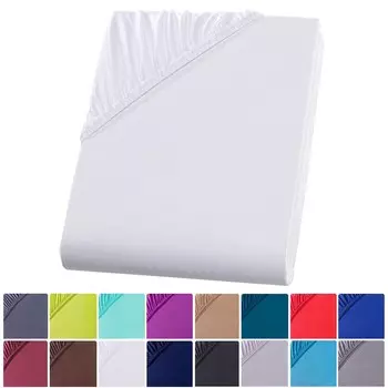 Простыня из микрофибры 140-160х200 см. Простыня-простыня, белая Visaggio