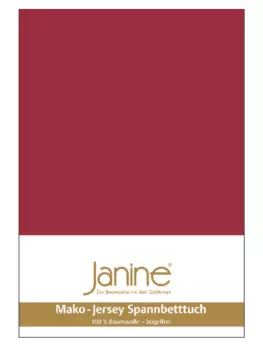 Простыня Janine, цвет granat