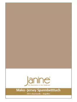 Простыня Janine, цвет nougat