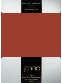 Простыня Janine, цвет tabasco