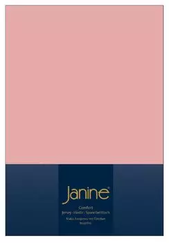 Простыня Janine ELASTIC 100 x 200 нежно-лилового цвета Original Janine