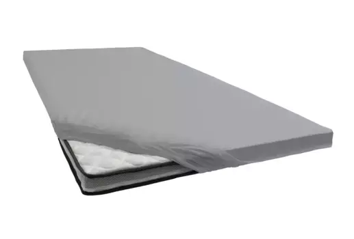 Простыня Janine "TOPPER 5001/", с эластичным краем по низу 90-100х200-220 см, 1 шт., цвет platinfarben