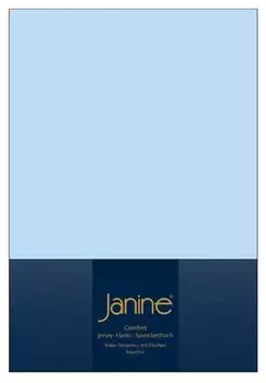 Простыня Janine Topper Простыня на подгонке 150 x 200 Original Janine, светло-синий